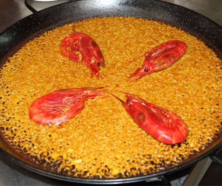 paella de carabineros Valencia